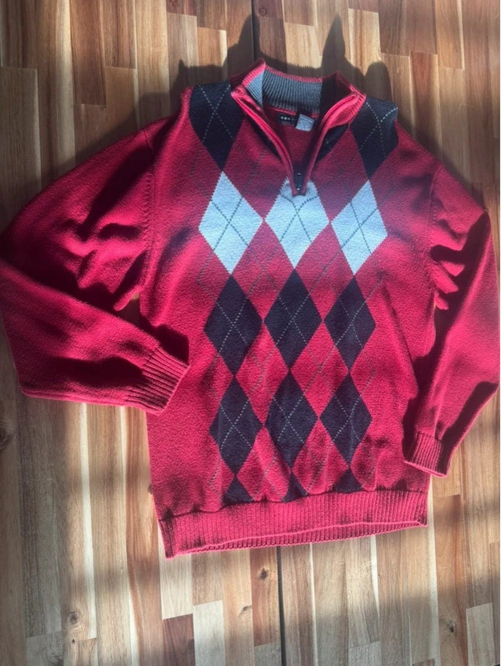 Boys vintage Retrofit pullover sweater size 18/20 - festive and warm! Holidays!
